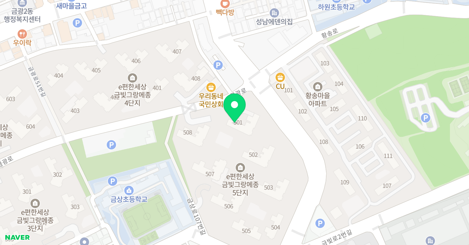 아르떼아뜰리에 위치