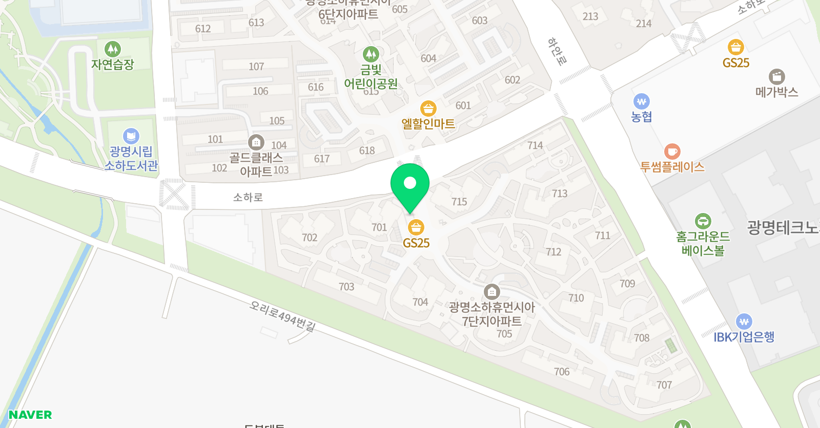새싹 음악교습소 위치