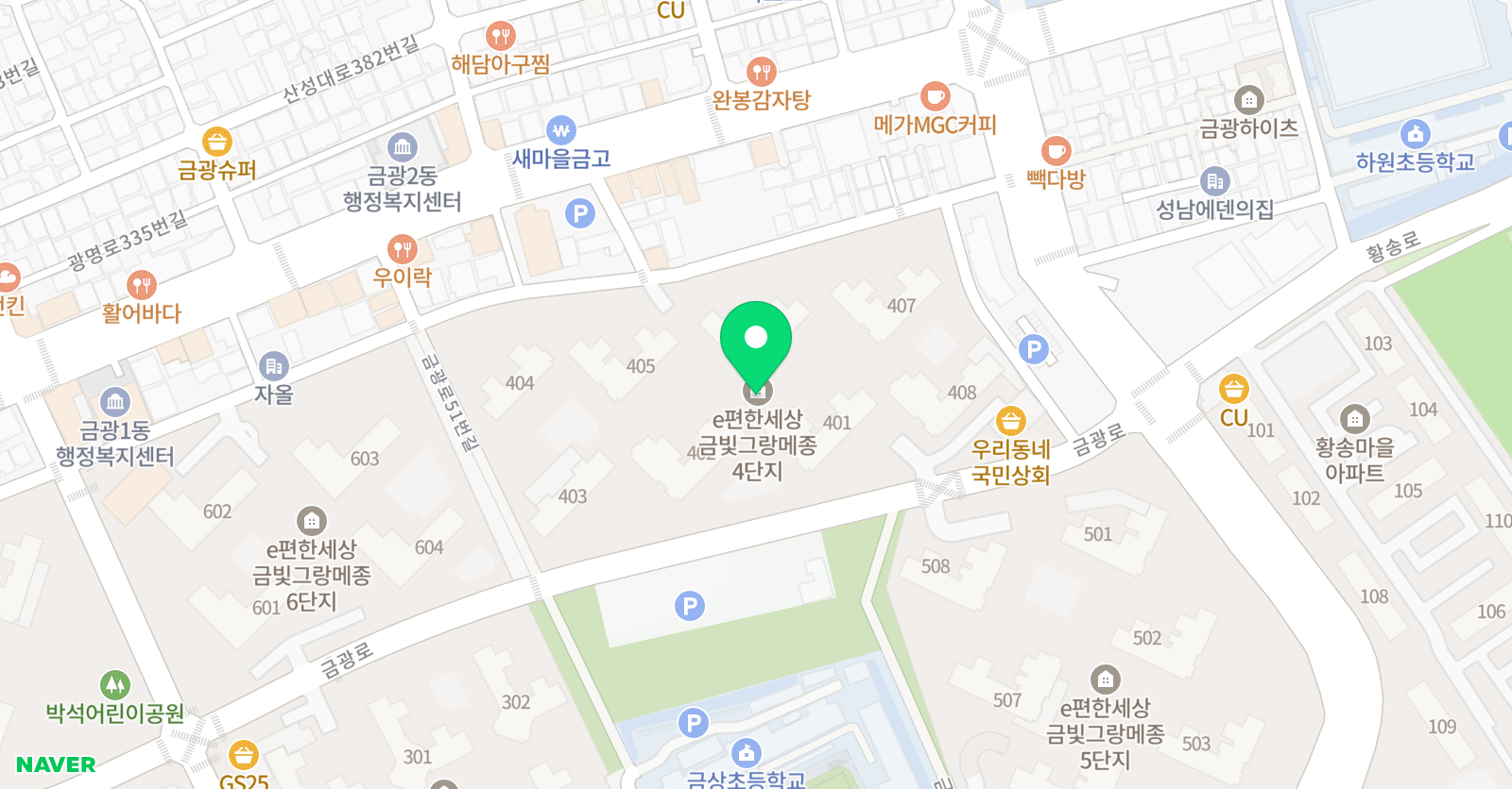 아트썸 프리미엄 미술 위치