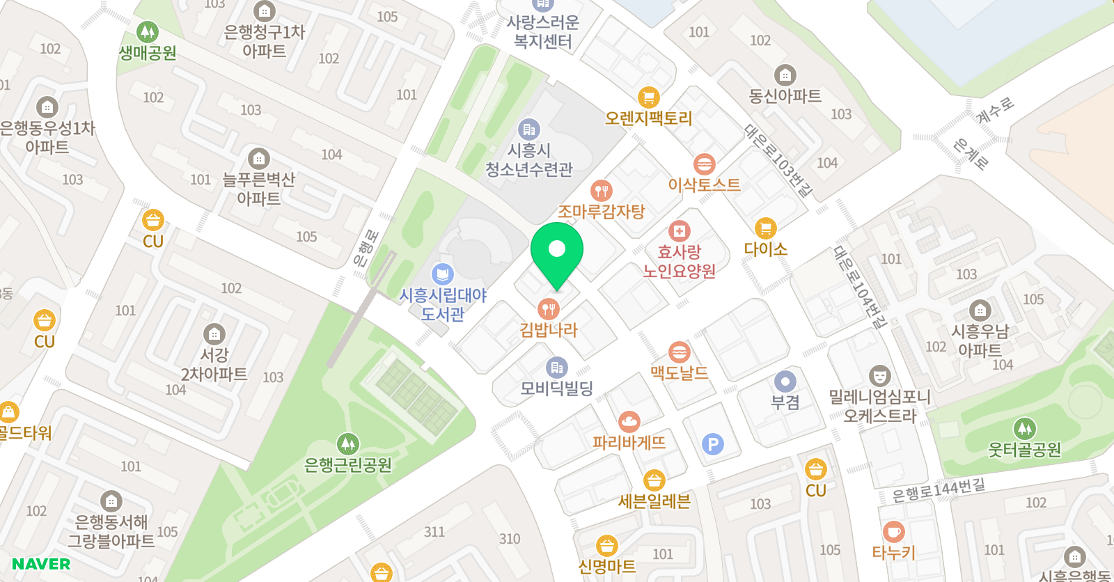 우선 학원 위치