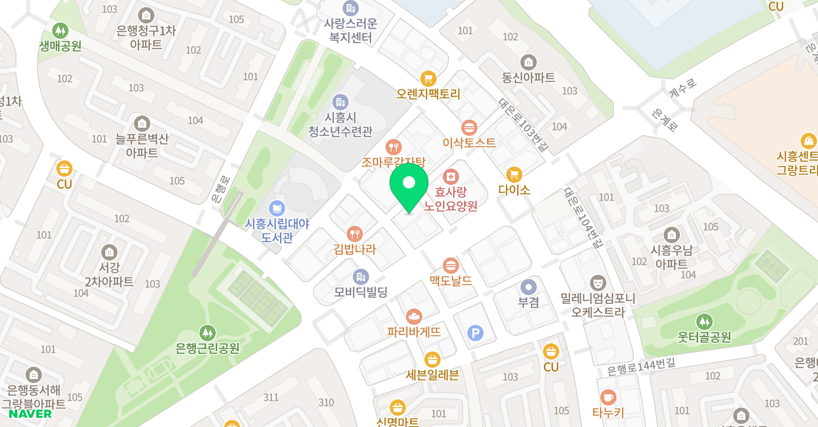 휘무용 학원 위치