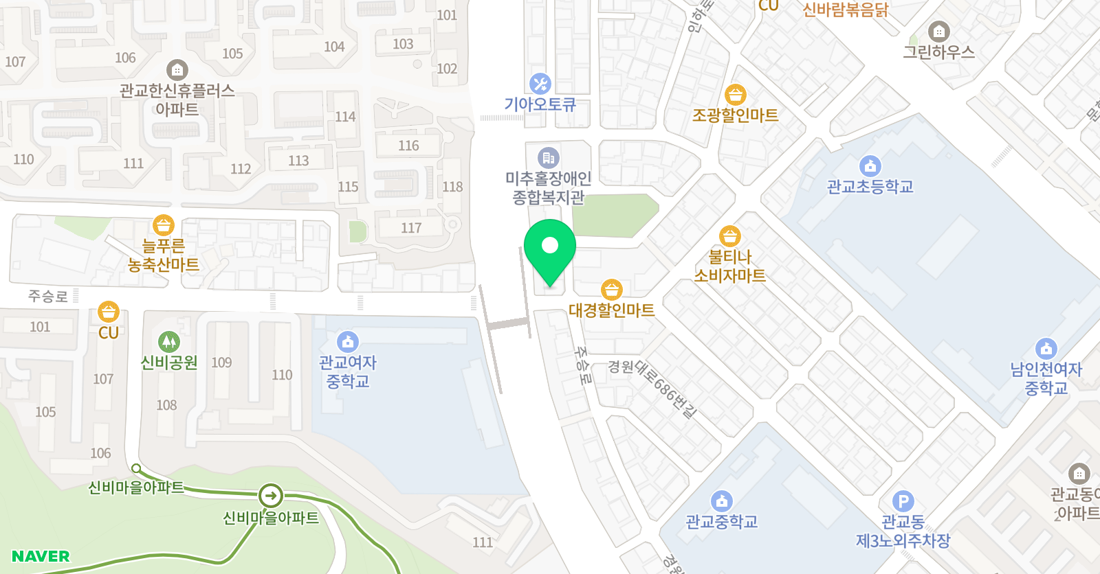 프라미스 학원 위치