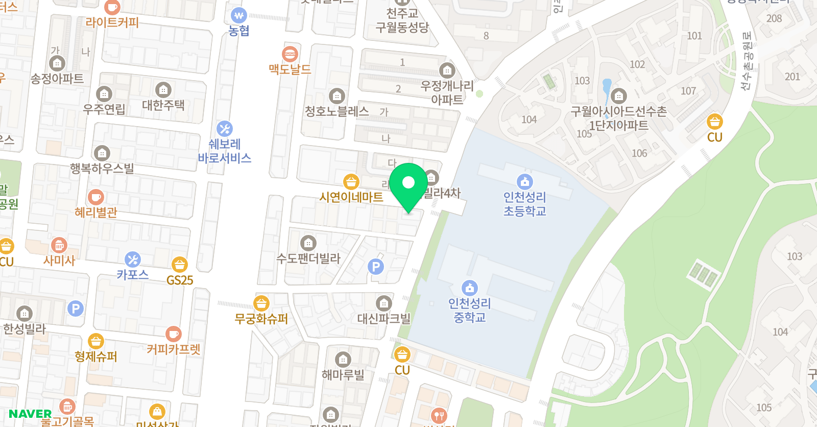 청파 음악학원 위치