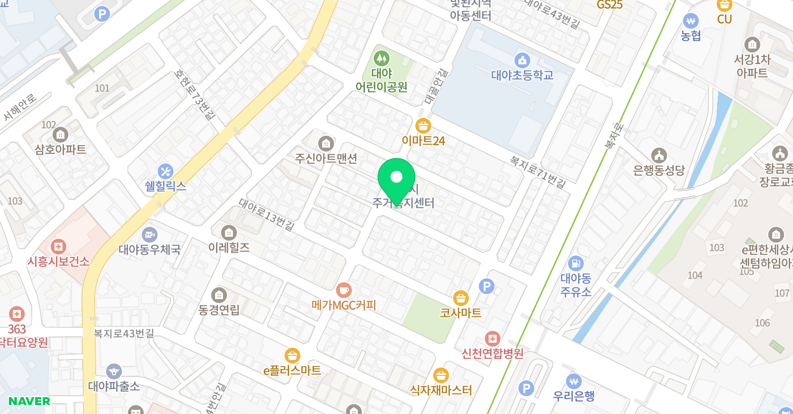 삼성 학원 위치