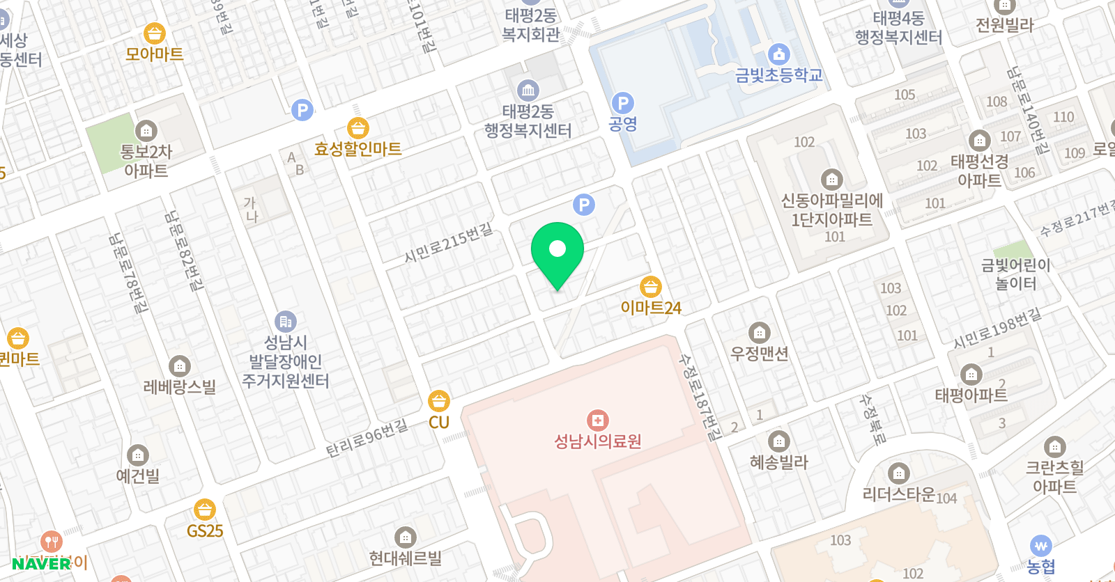 레이첼마스터 영어수학 위치