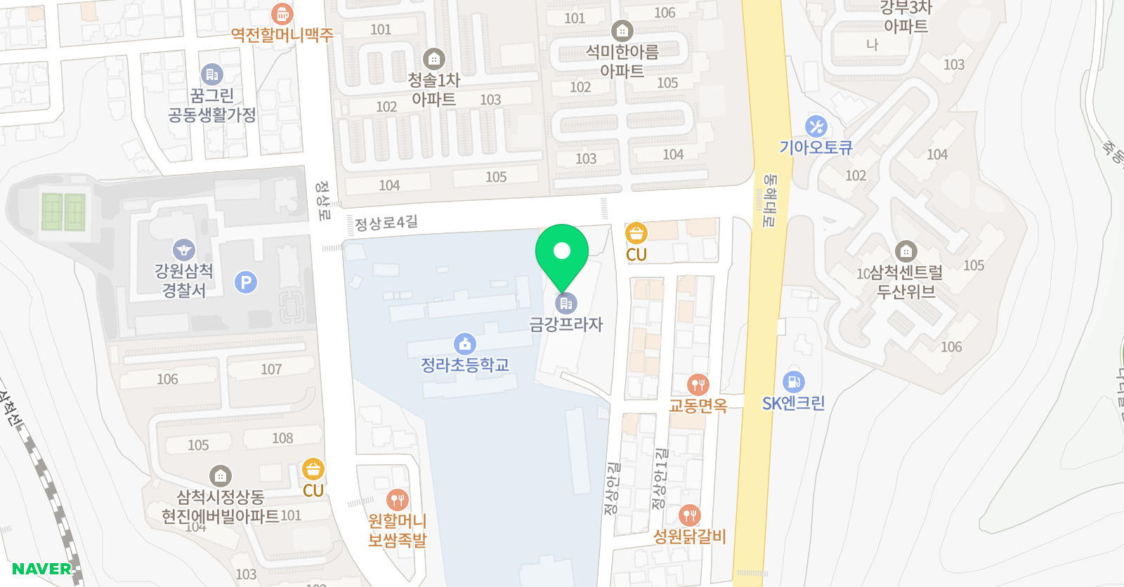 아이비 영어전문학원 위치