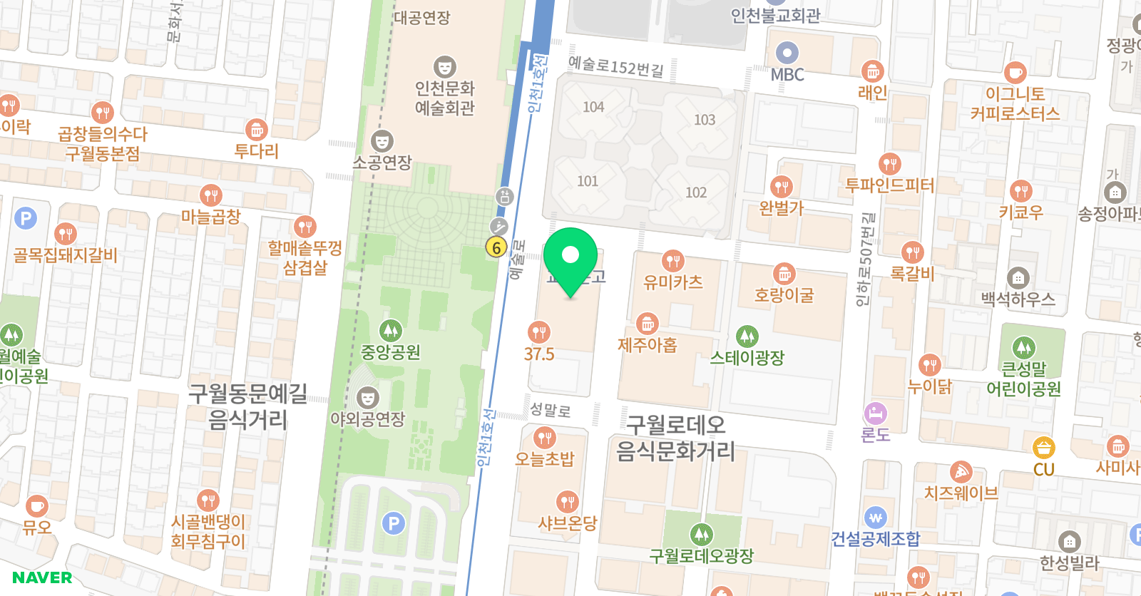 비너스 폴댄스 위치