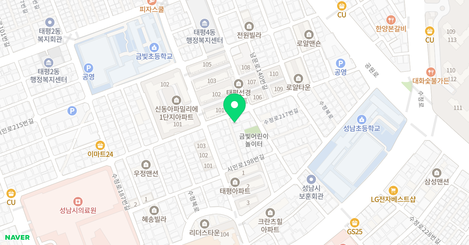바로크 음악학원 위치