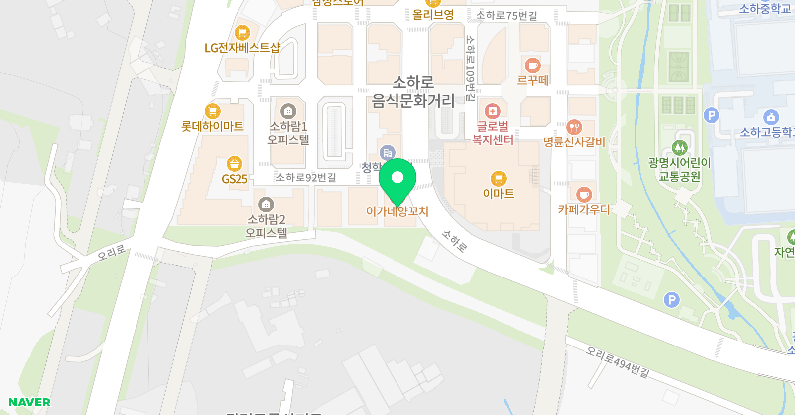 CSO댄스아카데미 위치