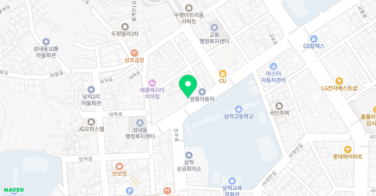 은소리 기타학원 위치