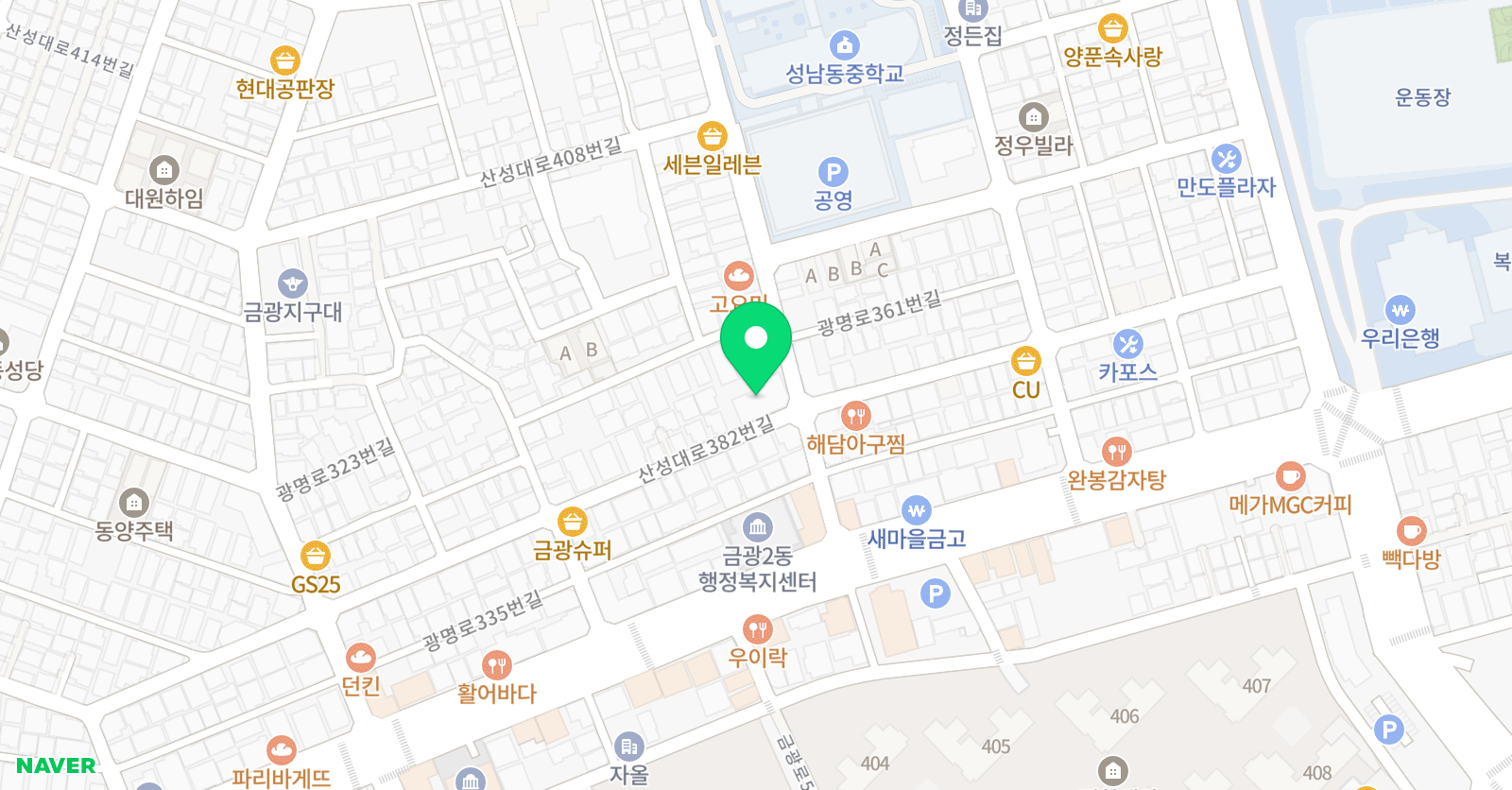 라엘 음악학원 위치