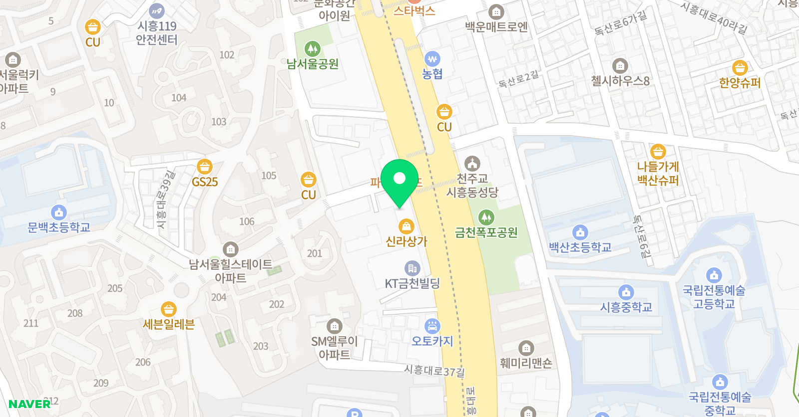 이든 피아노교습소 위치