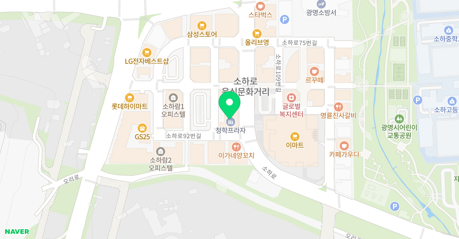 숙명소하 음악학원 위치
