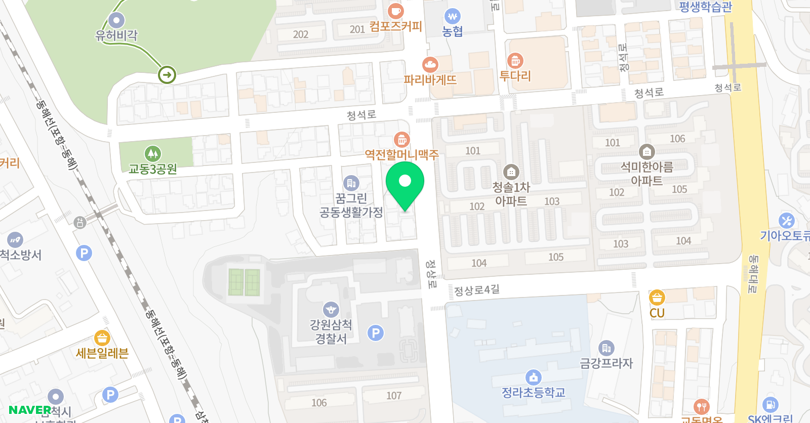 경희 속셈전문학원 위치