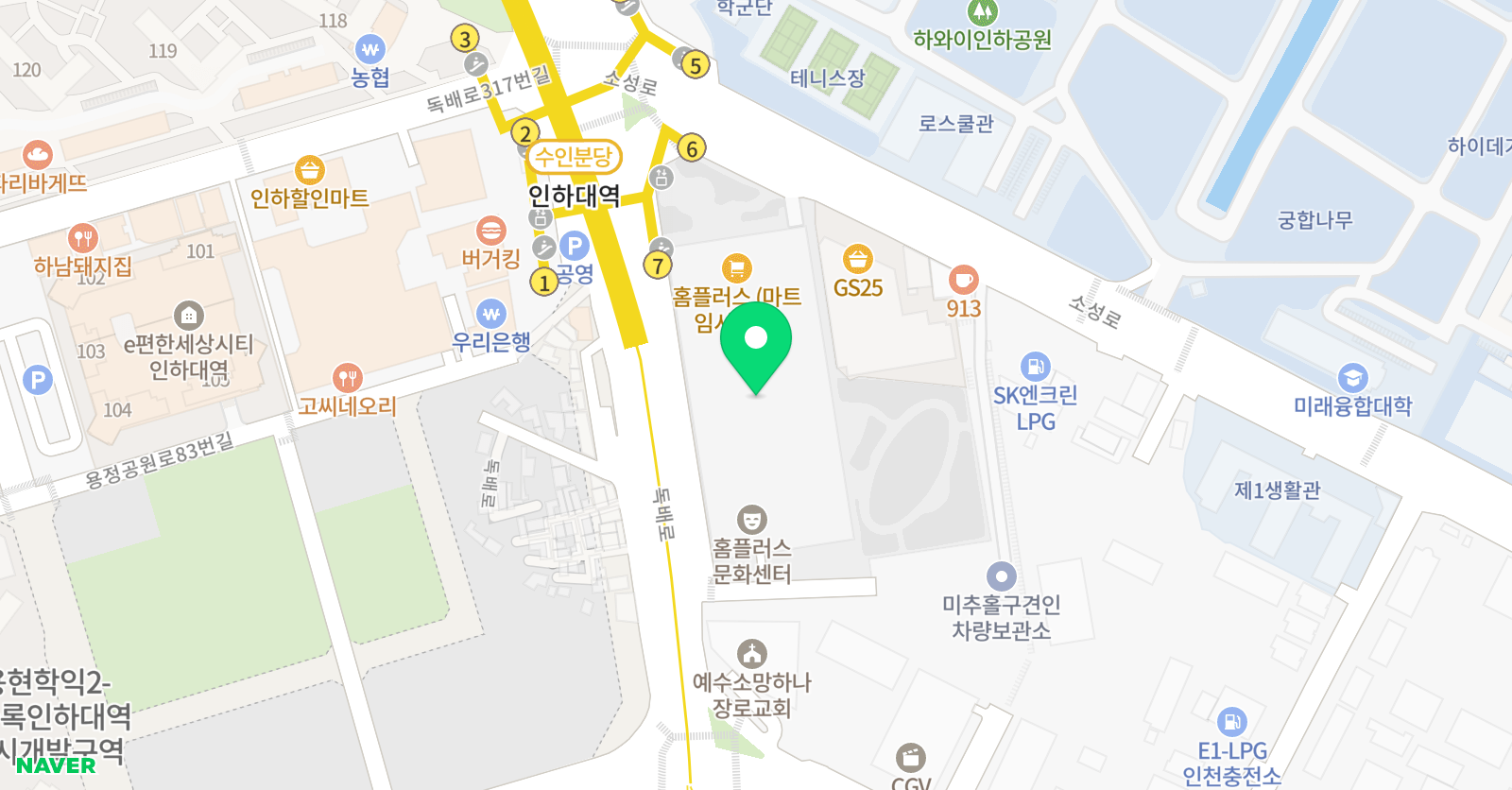 더풋볼아카데미 위치