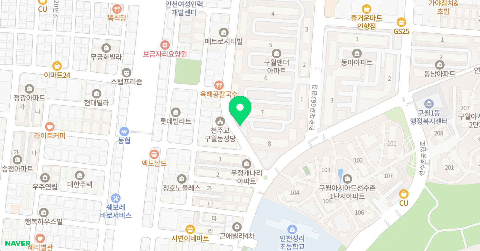 홍익화가들 위치