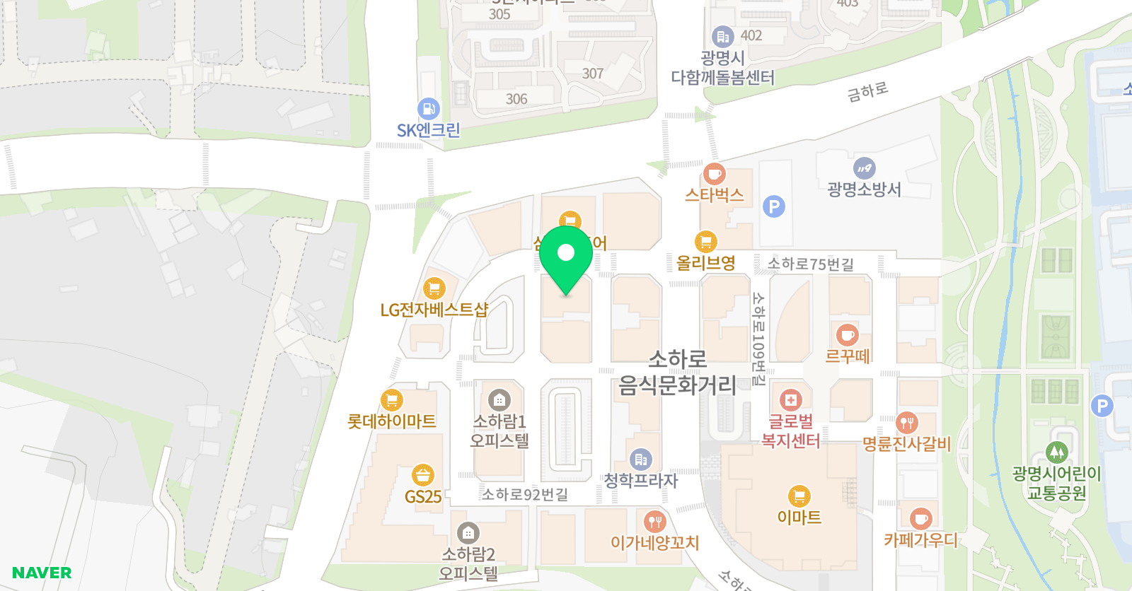 이데아 수학학원 위치