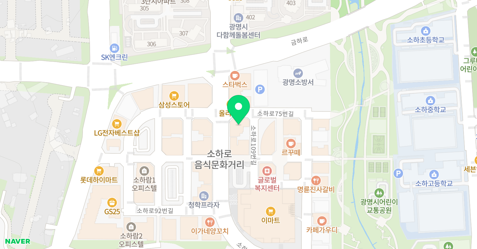 리드인 독서중심국어논술학원 위치
