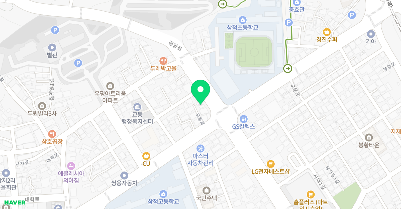 더클래식 음악학원 위치