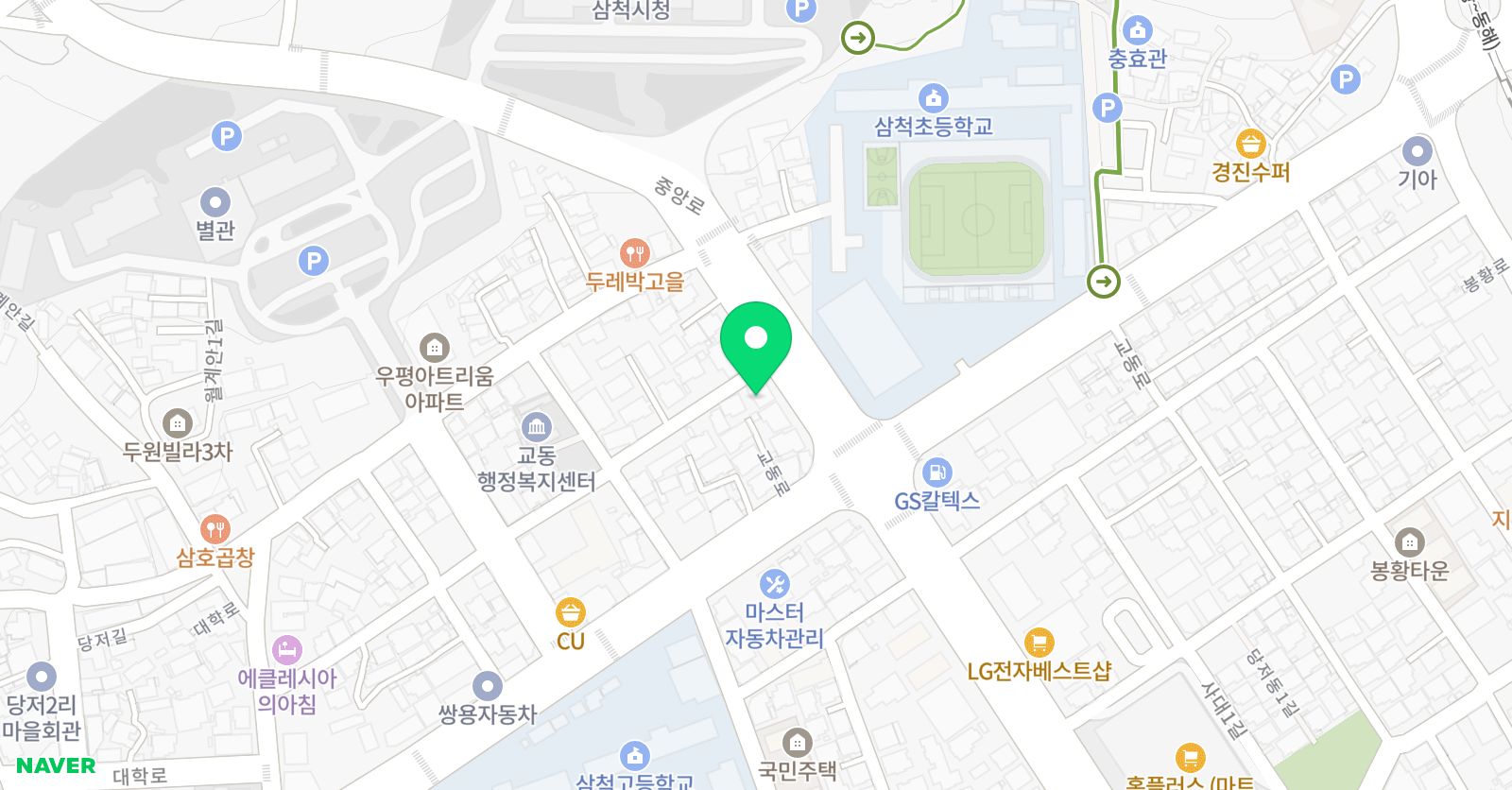 더올림학원 위치