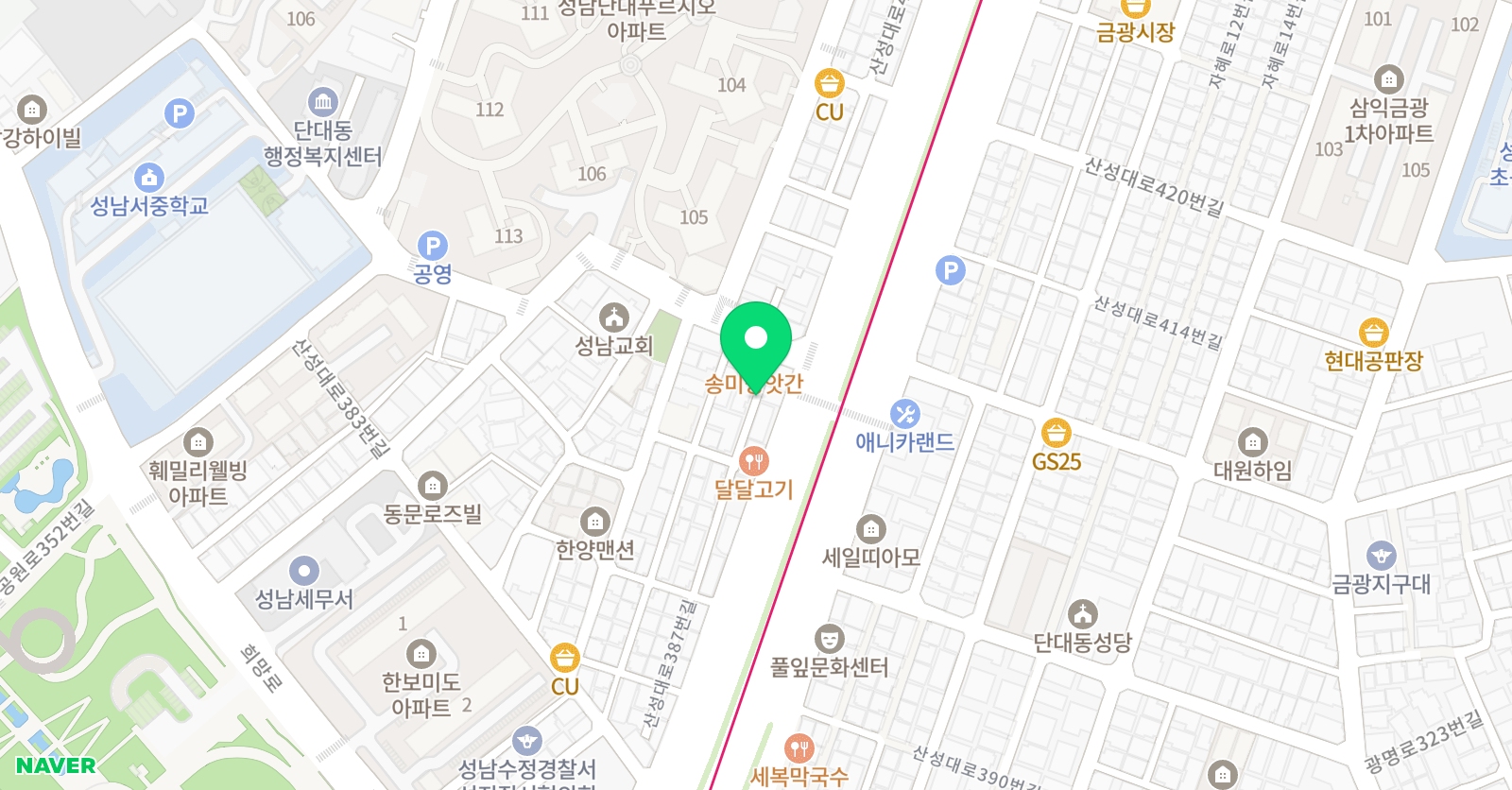 이튼 수학학원 위치