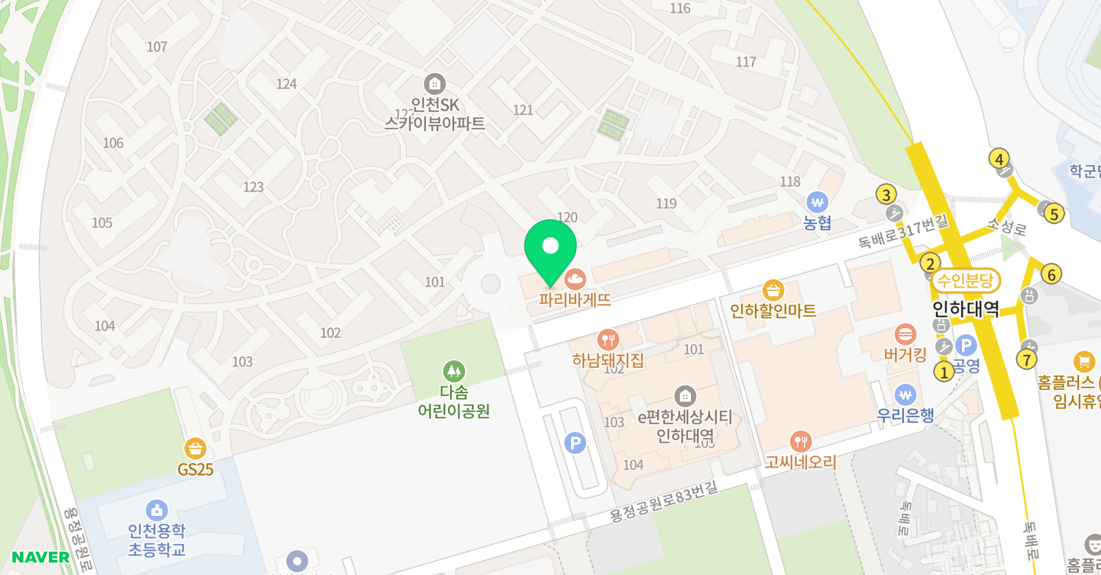 보니아뜰리에 미술교습소 위치