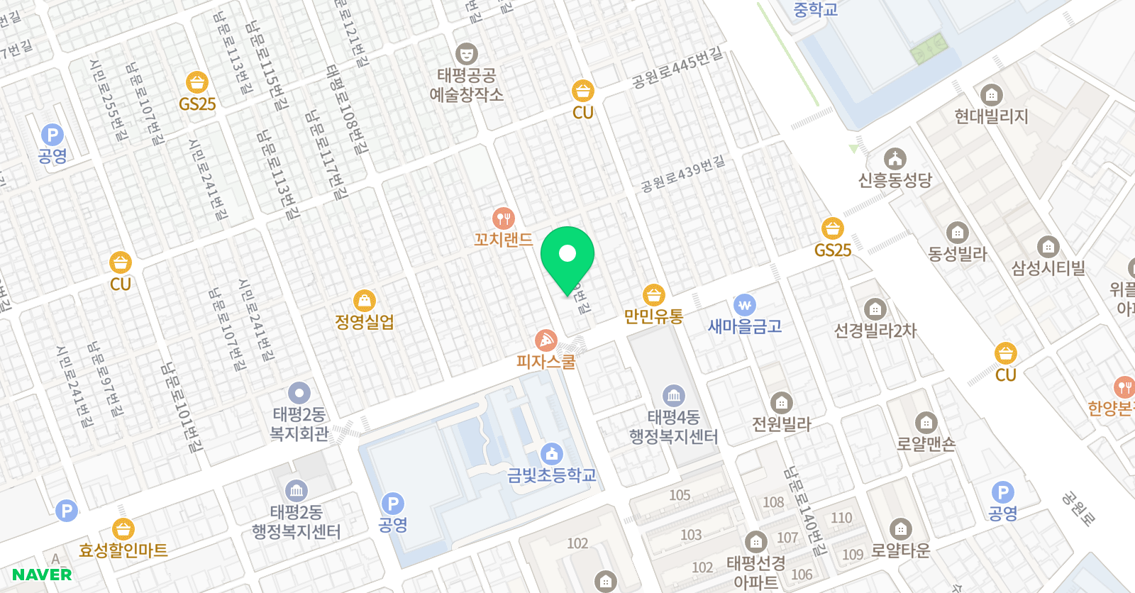 최선 학원 위치