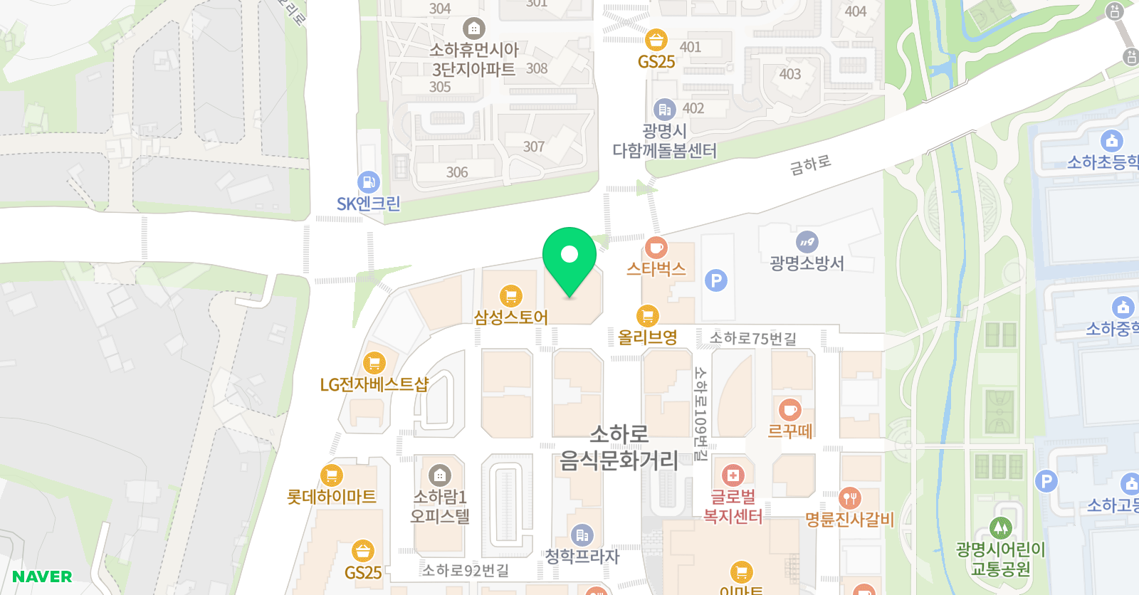 G1230 수학 에스라이팅 어학원 위치