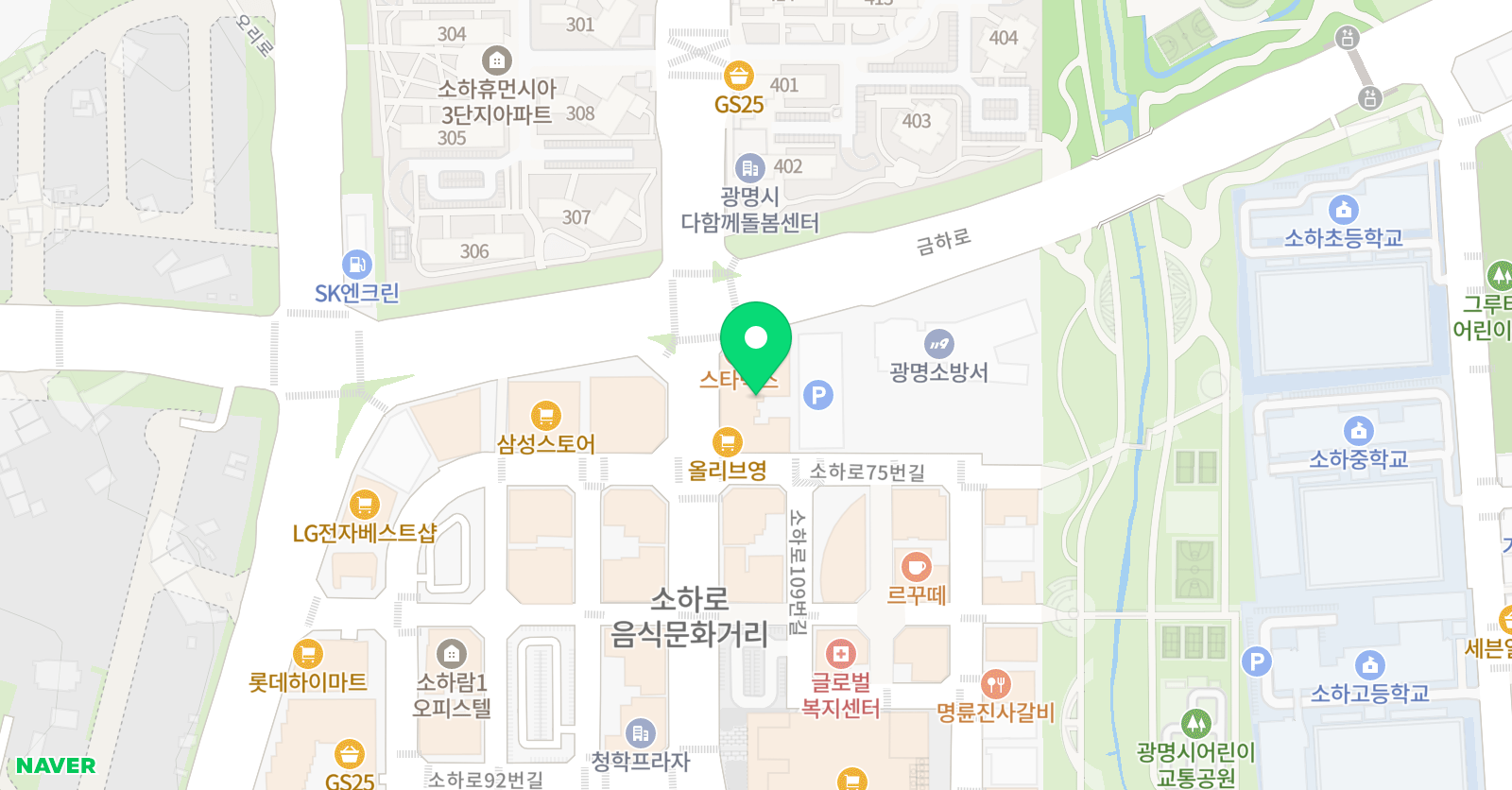 아이러브 피아노음악학원 위치