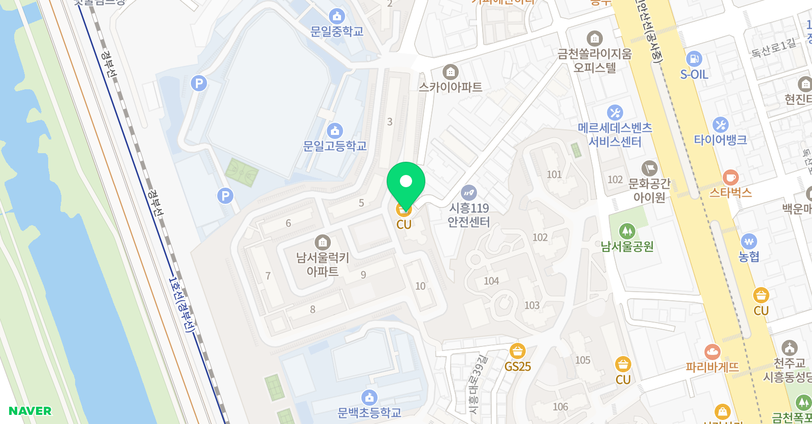 이룸 학원 위치