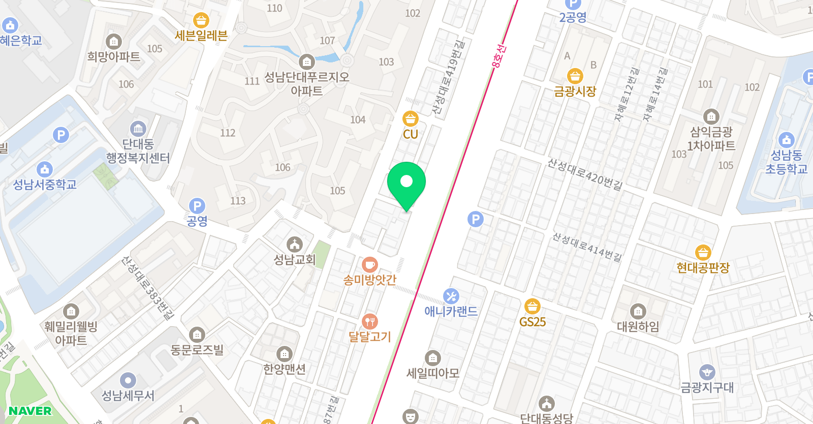 탑 마림바 위치