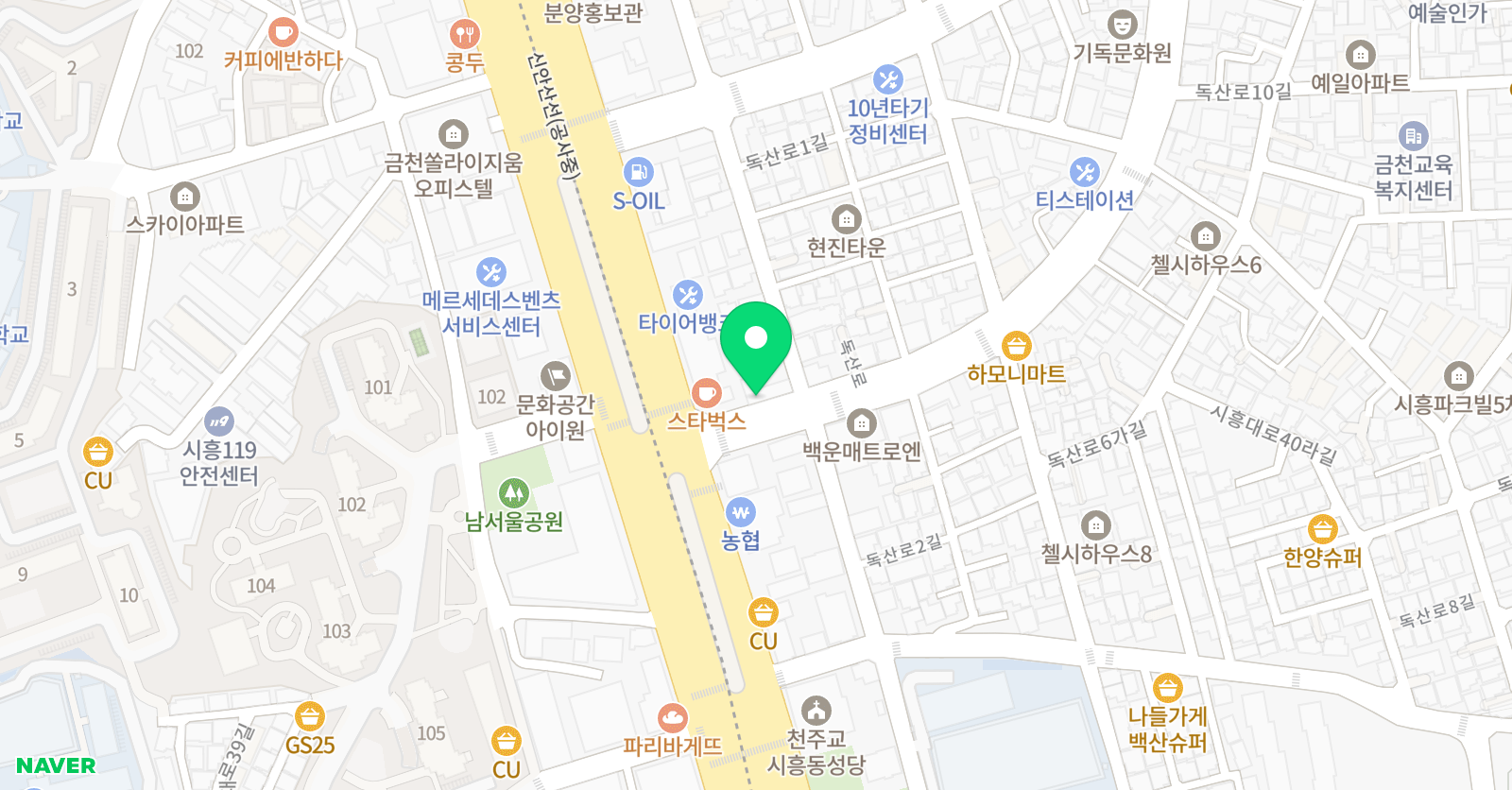 자연 국악학원 위치