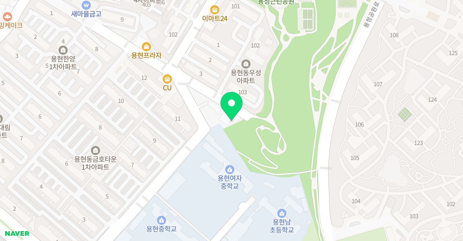 표현 영어학원 위치