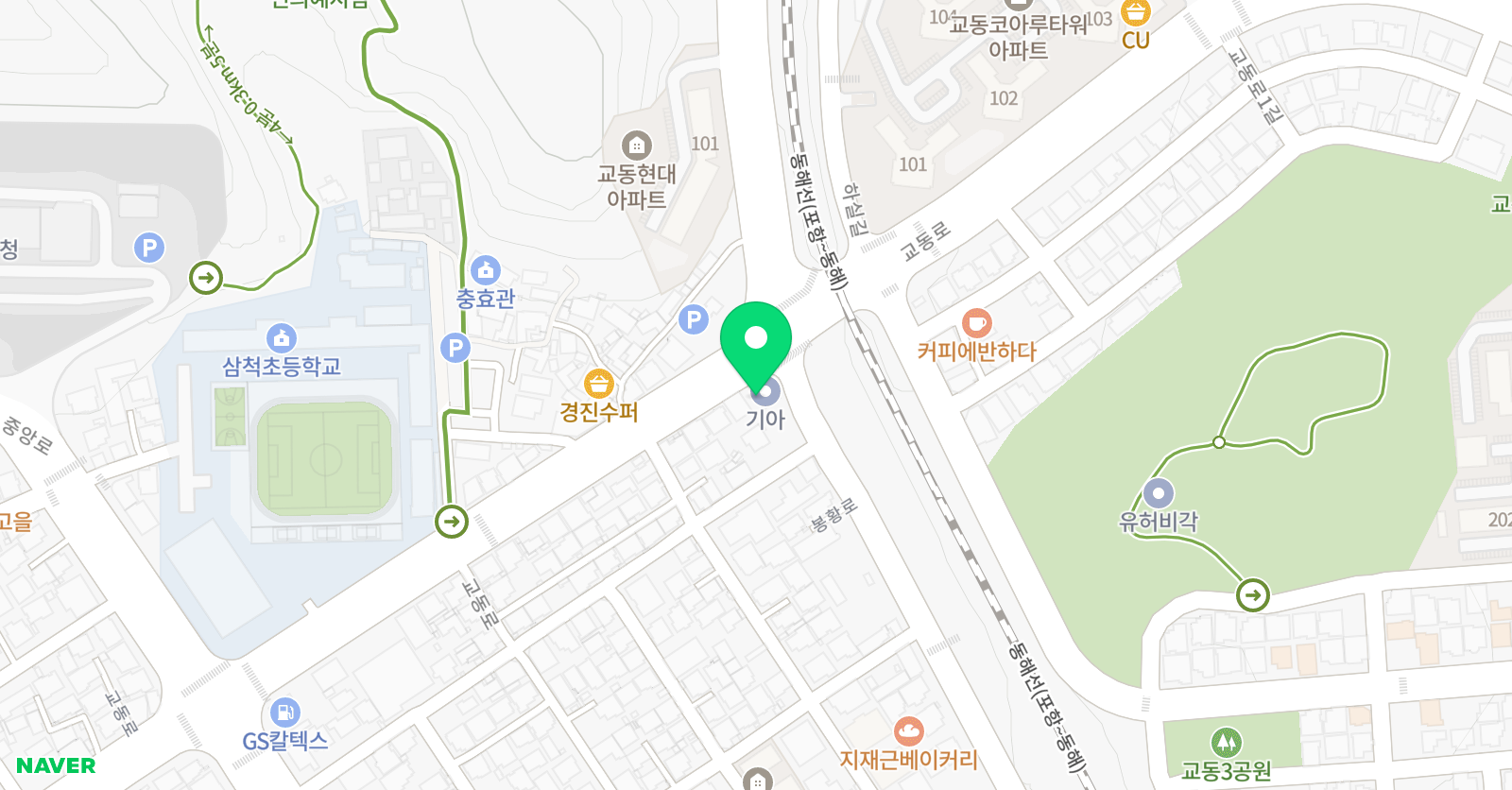 서진 학원 위치