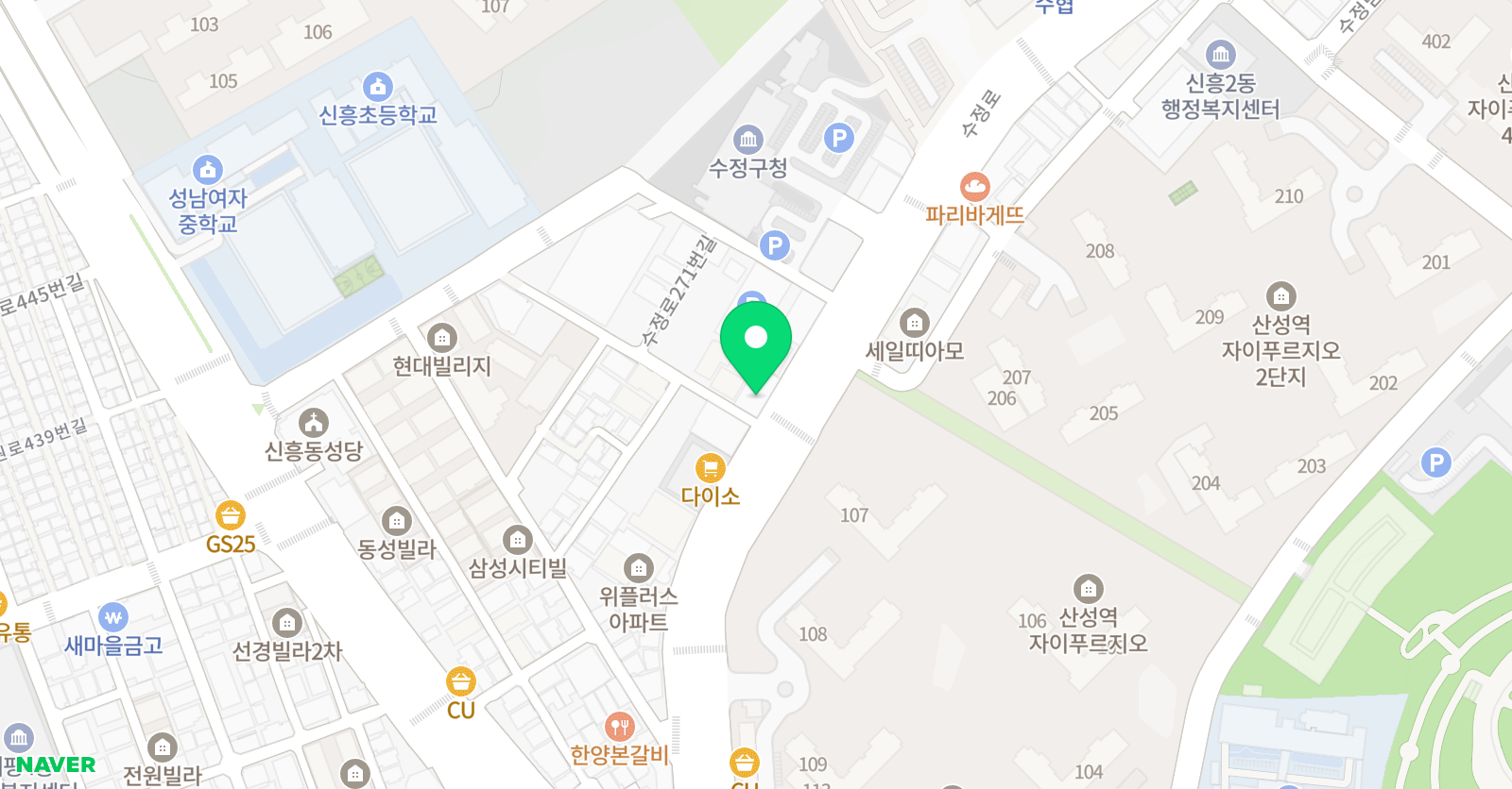 위베스트 영어교습소 위치
