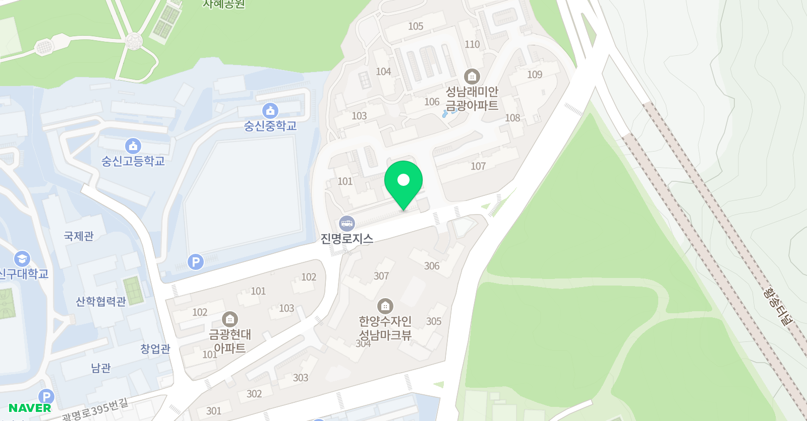 플레잉뮤직 음악학원 위치