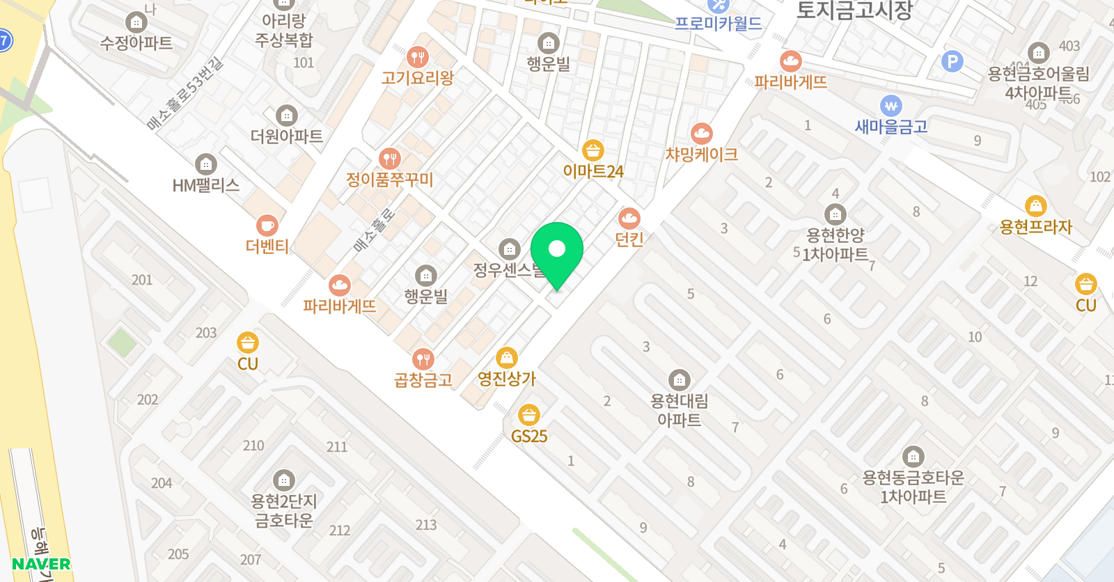 비욘드어드밴스트 영어학원 위치
