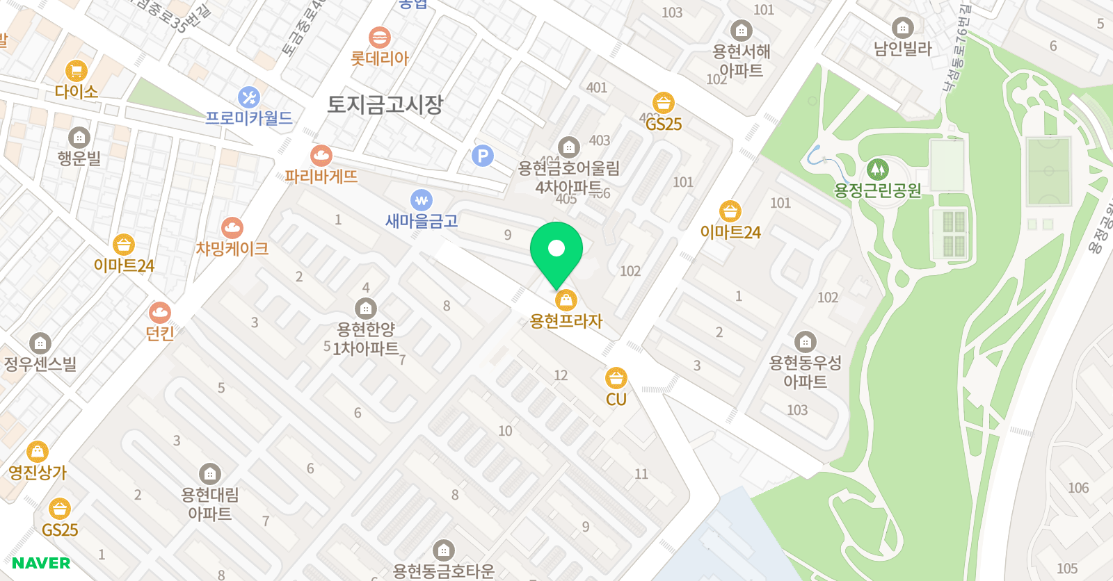 가은 피아노학원 위치