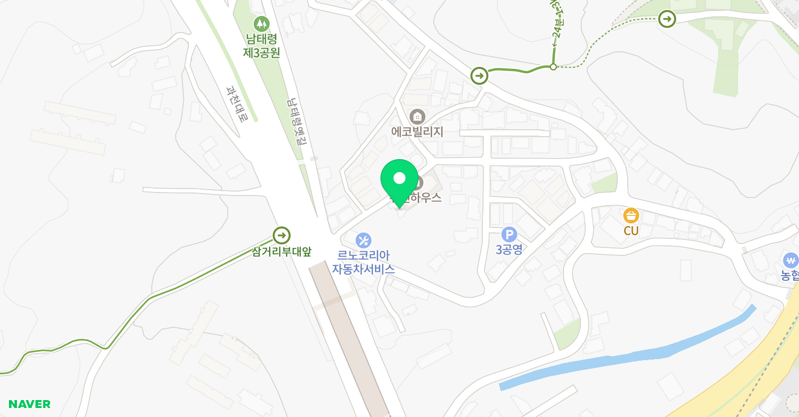 떠오르는연상수학학원 위치