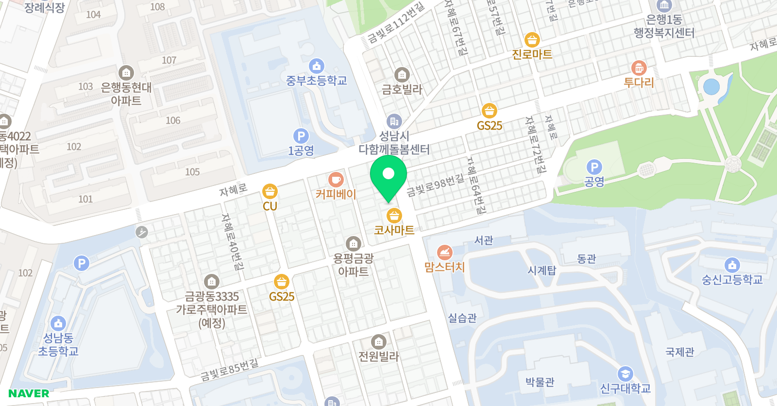 사부작 미술학원 위치