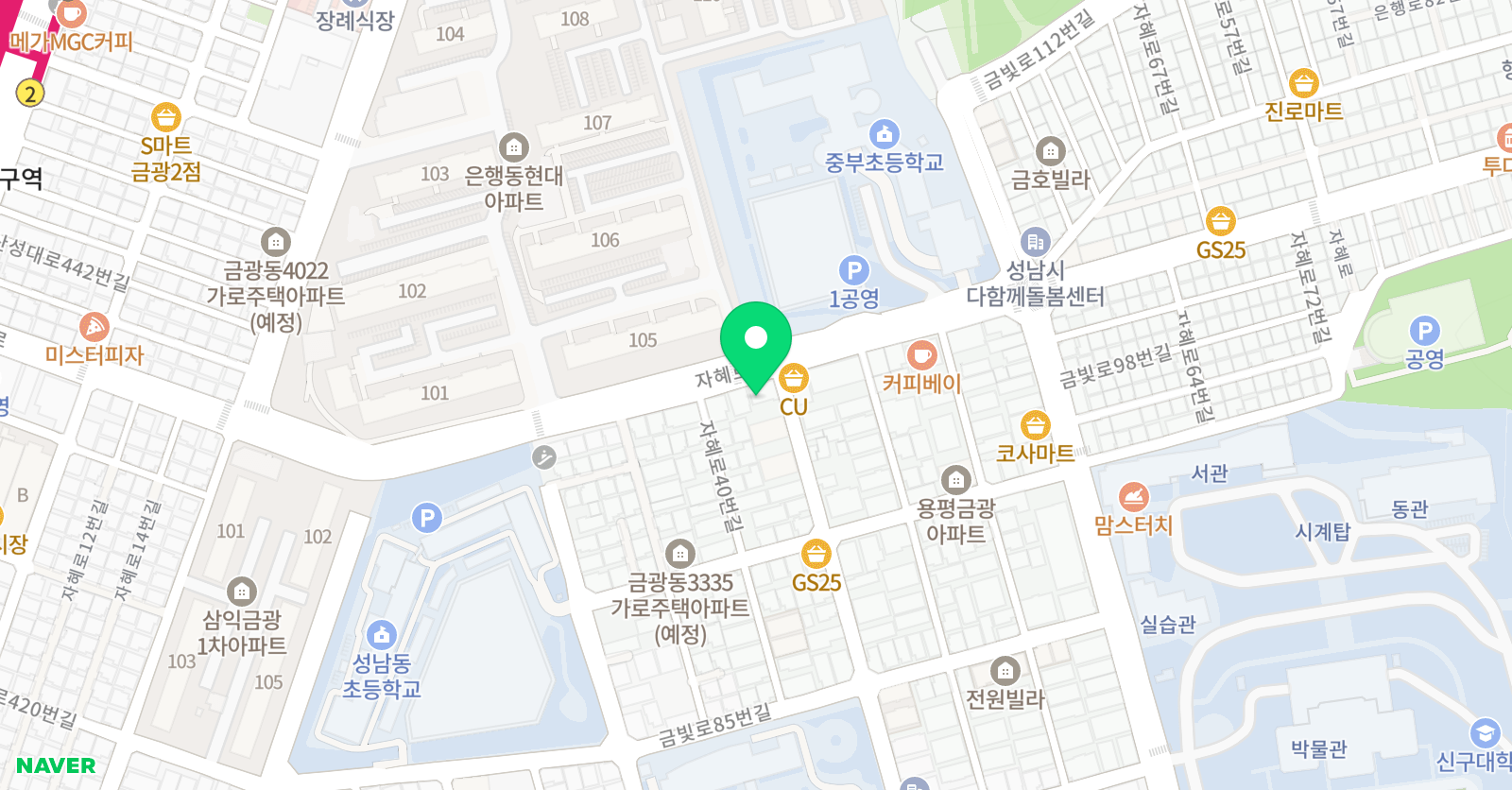 히즈 음악학원 위치