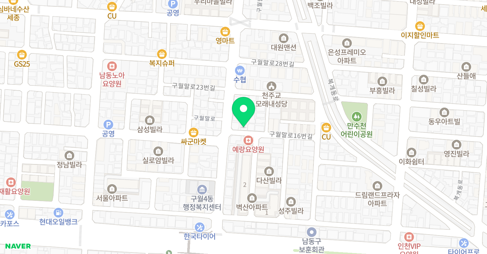 단하나 피아노음악학원 위치