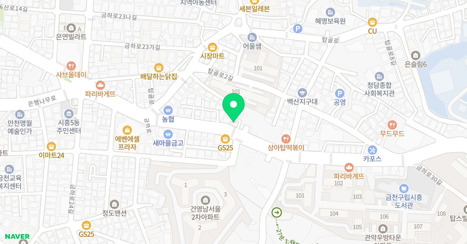 하보 미술 위치