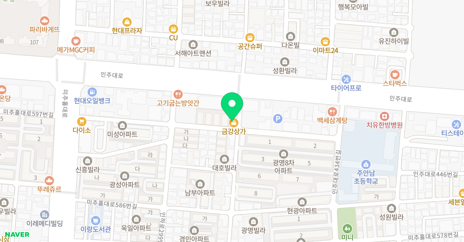 은파 음악학원 위치