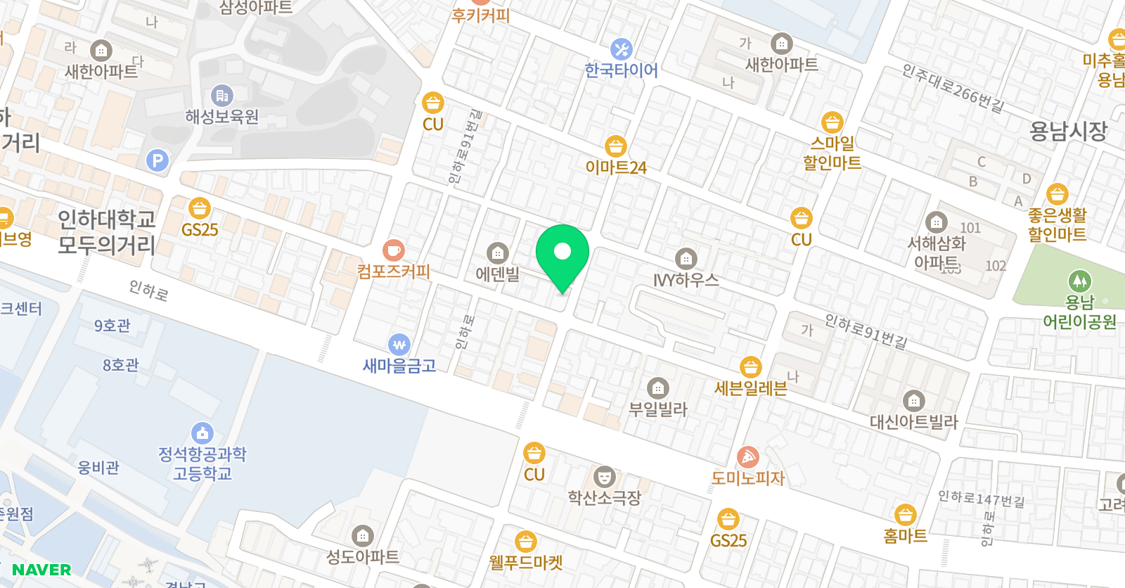 강친 학원 위치