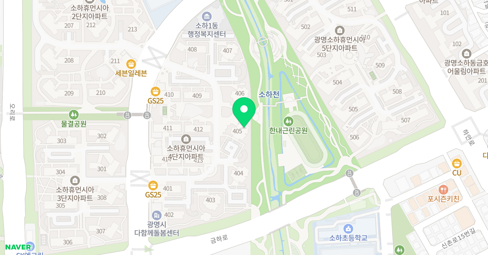 기탄 사고력교실 광명소하교실 위치