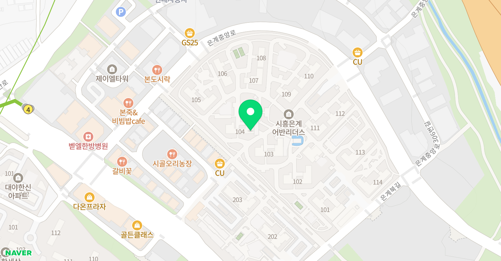 기탄 사고력교실 은계어반리더스점 위치