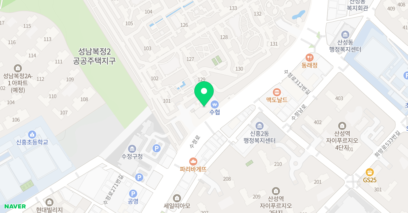 미래엔 수학 포레스티아캠퍼스 위치