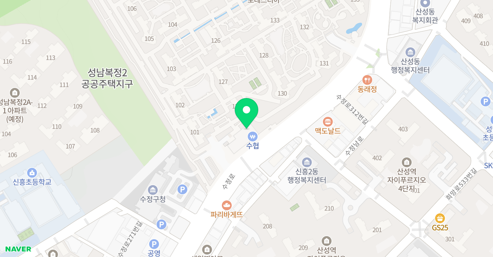 슈필렌 음악학원 위치