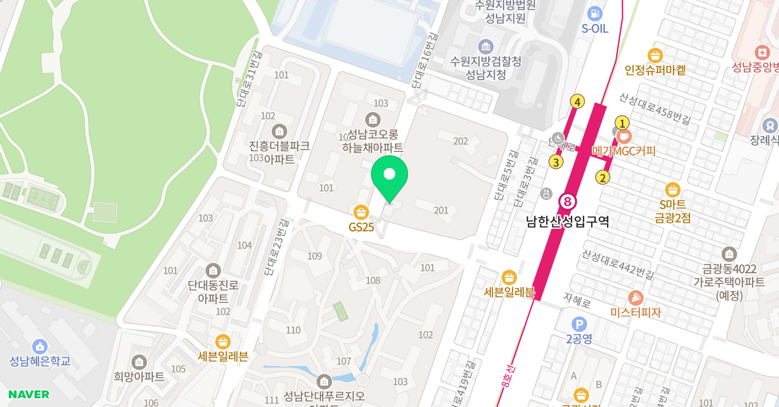 파머스 영어 단대캠퍼스 위치